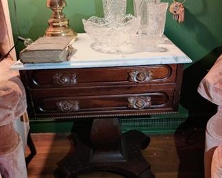 Marble top center table- one of three