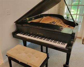 K. Kawai KG-S2 5'10" Grand Piano  Black Satin Finish This piano is the only item that can be pre-sold. If interested please call 850-329-6679
