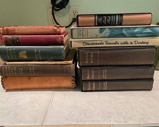 Classics Antique Book Lot