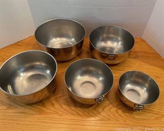 Stainless Steel Mixing Bowl Collection