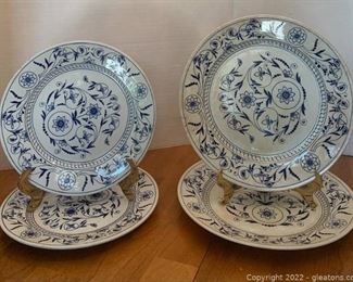 Vintage Dresden TG and F Booth Plates
