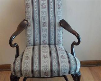 Vintage Martha Washington Style Arm Chair