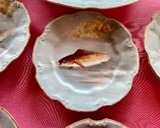 Limoges Fish Set