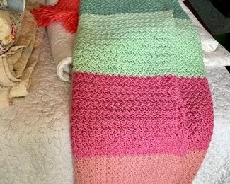 Beautiful Knitted Throw $75