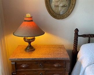 Marble Top Victorian Marble Top Small Chest $150