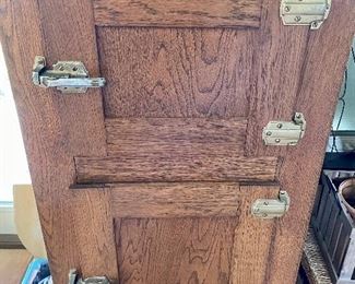 Antique ice box $175