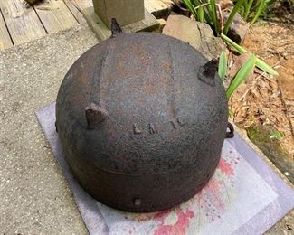 Large Cast Iron Wash Pot $75