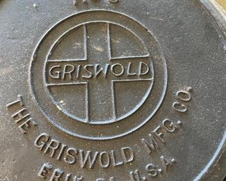  Griswold Cast Iron Waffle Iron Maker $100