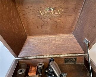 Victor Talking Machine $800. Works!