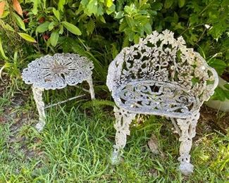 Chair $250 table $100