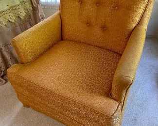 Mid Century Orange Chair! $175