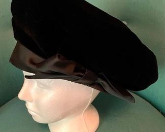 Black Velvet Hat Union hat $30