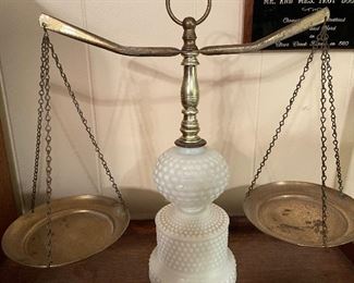 Milk Glass Scale