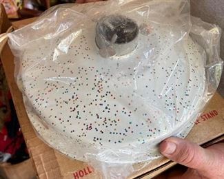 Vintage Holly Time Christmas Tree Turner B-20 Revolving Stand for Aluminum Tree $100