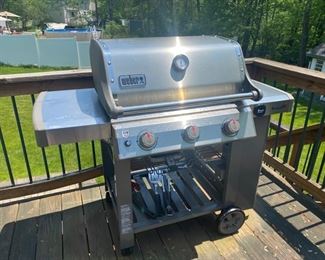Weber GS4 Genesis II Grill, BBQ Tools and Cover                                                                 Price $440.00                                                                             NATURAL GAS NOT PROPANE