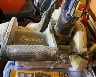 Kobalt Tile Saw and Stand   Model KB7005                                                      Price  $300