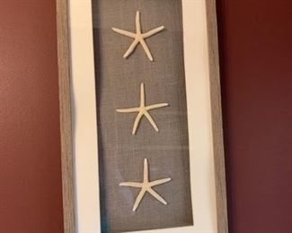 Starfish Art  24"H x 12" W x 1 1/4"D                                   Price $12.00