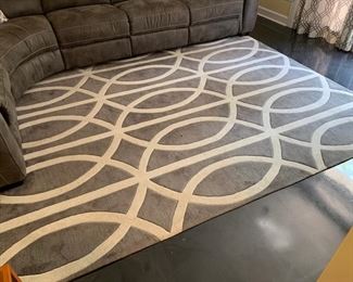 Rug Polyester - 95"W x 120"L                                                 Price $120.00
