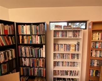 VHS, Books, DVDS etc.