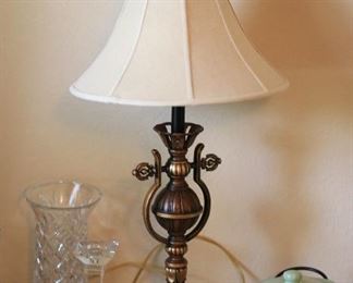 Lamp and dining ware 