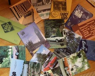 Vintage Thunderbird ephemera 