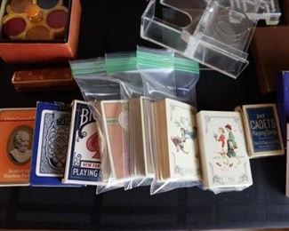 Vintage playing cards