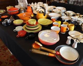 Vintage mid-century modern kitchen ware, Dansk