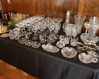 Vintage mid-century glassware