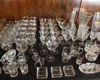 Vintage glassware