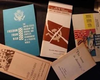 Vintage political ephemera