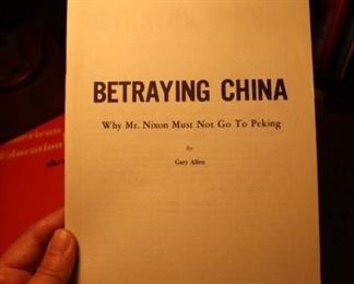 Vintage political ephemera