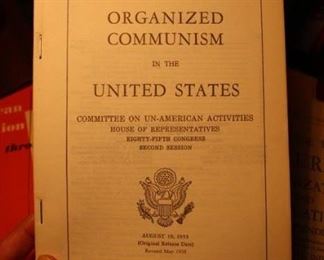 Vintage political ephemera