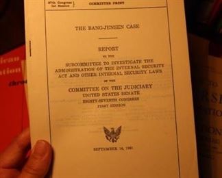 Vintage political ephemera