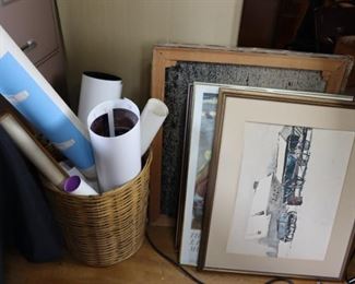 Posters, vintage prints