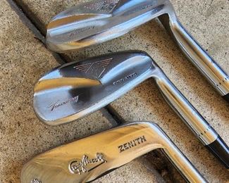 Vintage women's golf clubs