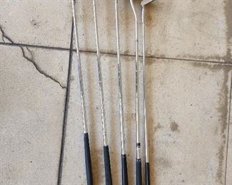 Vintage women's golf clubs