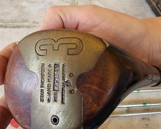 Vintage women's golf clubs