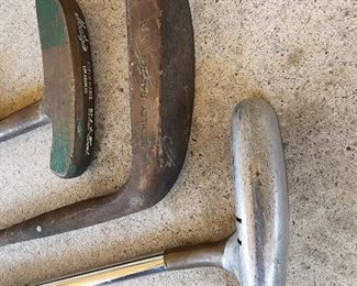 Vintage women's golf clubs