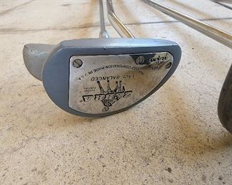 Vintage women's golf clubs