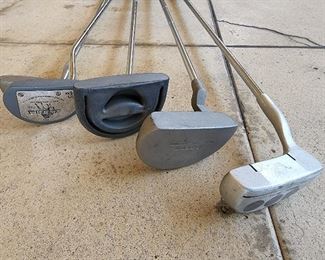 Vintage women's golf clubs