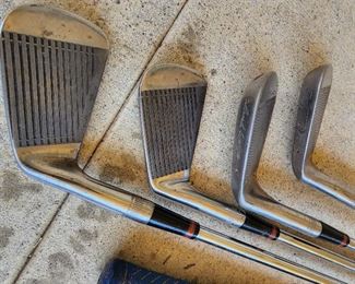 Vintage women's golf clubs