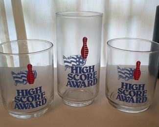 Bowling Award Glasses