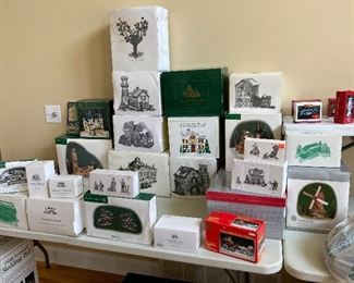 Various Dept. 56 Houses W/Accessories 