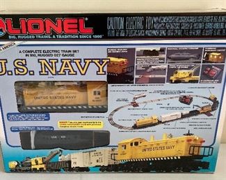Lionel U.S. Navy Train Set MIB