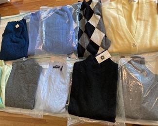 Various Cashmere Sweaters 