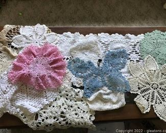 Creative Crocheted Lot Different Sizes and Colors