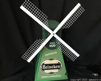 Heineken Advertising Working Windmill Table Top