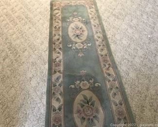 Sea Foam Green Rug Runner
