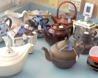 Tea pot collection
