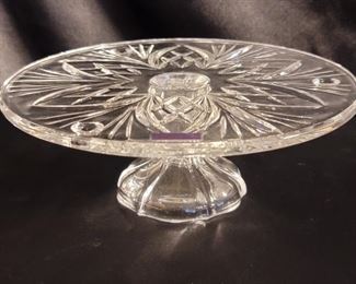 Waterford Marquis Crystal Footed Cake Plate